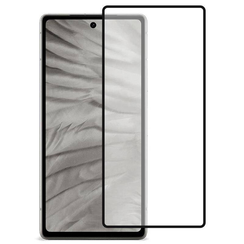 

For Google Pixel 7a Silk Printing Screen Protector Full Cover Dispensing Glue Tempered Glass Film Type A