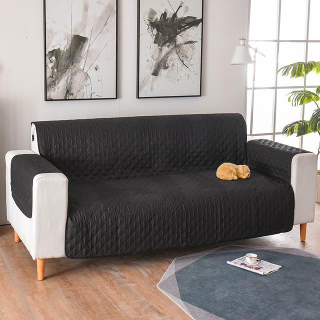 Universal Quilted Sofa Cover For Living Room Dust Resist Pet Sofa Cushion Funda Sofa Furniture Cases Durable Durable