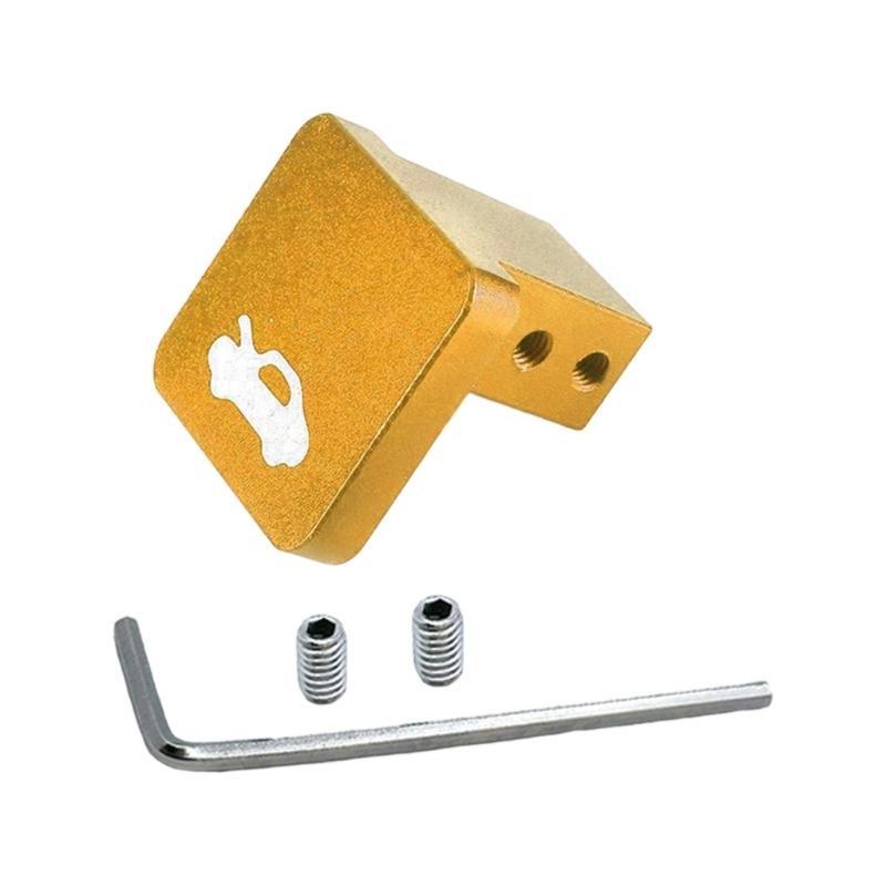 Hood Opener Control Handle Aluminum Interior Release Part with Set Screws and Drive Key Repair for 1996-2011 Fitment