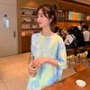 woman Tie Dye Harajuku Funny Tshirt Summer  ladies Japan Streetwear Hip Hop Tees Shirts Korean Tops fashion T-shirt