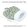 Cat Winter Sleeping Bag for Indoor Cats Wrap Comfortable Lamb Fleece Warm Covered Cat Nest Plush Soft Pet Bed for Cold Weather