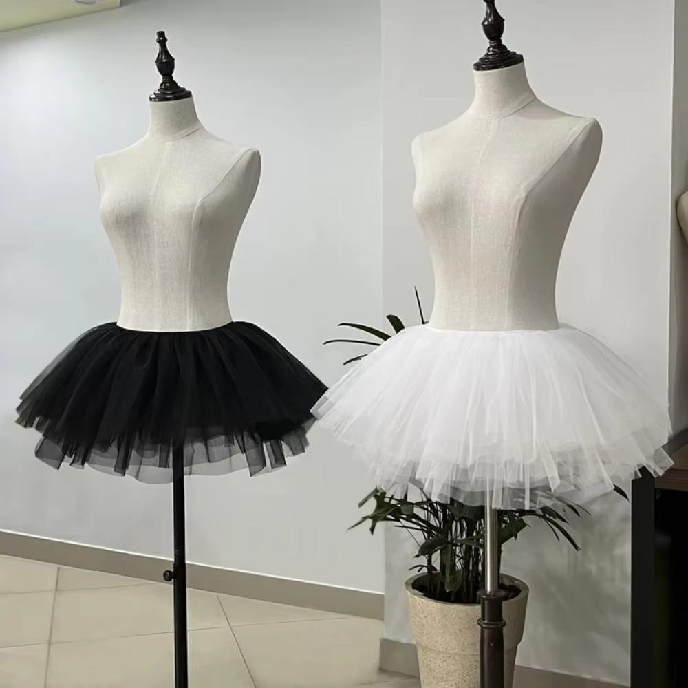 4 Layers Ballgown Petticoats Puffy Boneless Petticoats New Lolita Underskirt  Women