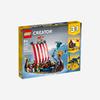 Lego Vikingová loď a had Midgardský