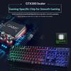 Limai GTX300 Backlit Wired USB Floating Gaming Keyboard and Mouse Illuminated Set