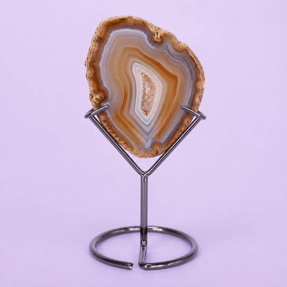 Metal Crystal Display Stand Multipurpose Crystal Holder Agate Display Shelf  Photography Props