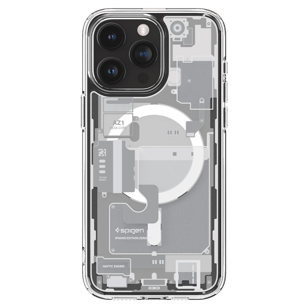 Spigen Ultra Hybrid Mag Magsafe Iphone 15 Pro Zero One White