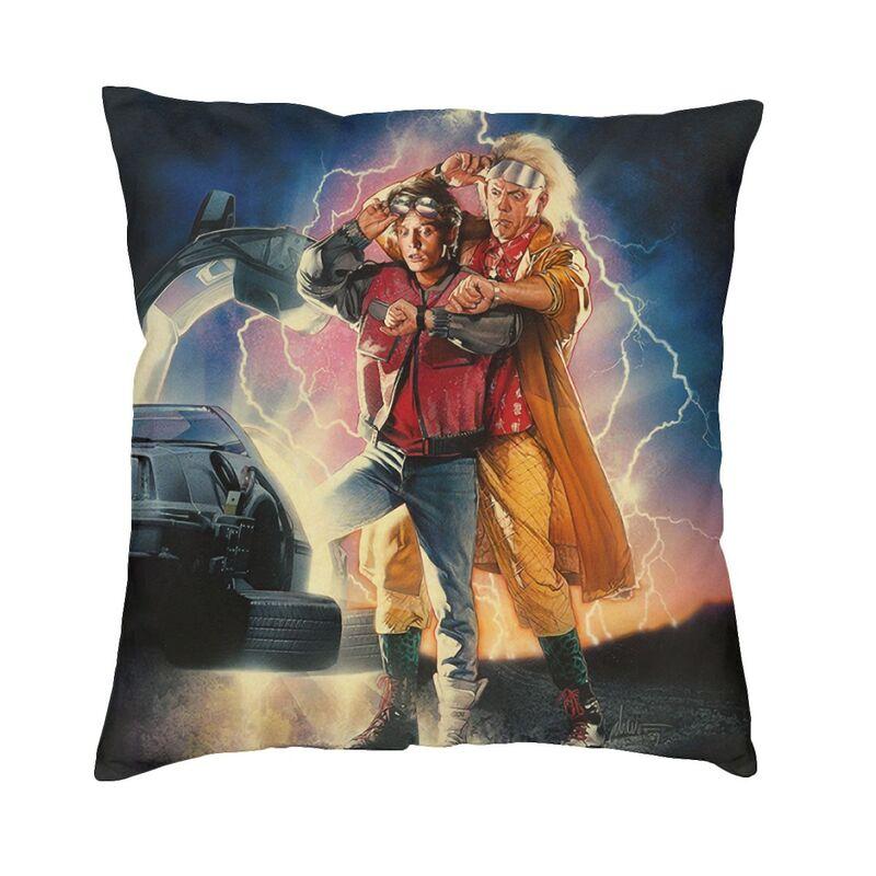 Back To The Future Cushion Cover 3D Printing Comedy Tv Movie Throw Pillow Case for Living Room Custom Pillowcase Home Decoration