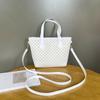 Women's bag spring and summer new shoulder bag bucket bag polka dot printing portable messenger bag one piece