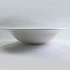 NARUMI Patia Simple Microwave and Dishwasher Bowl, 27cm, White, Rim, Pasta, Safe, 40610-5341