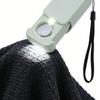 Portable LED Illuminating Magnifier 15X 30X 45X Magnifying Glass for High Precisions Work with Retractable Design Portable