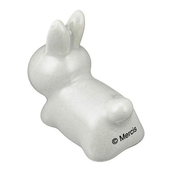 Kaneshotouki Miffy Chopstick Rest, Rabbit, Gray