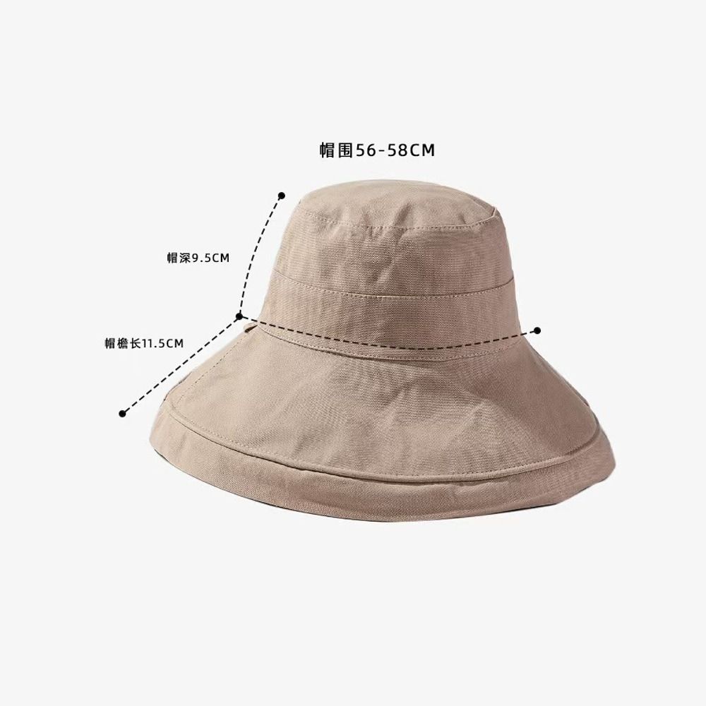 High Quality Double-Sided Printed Sun Hat UV Protection Large Brim Fisherman Hat Breathable Windproof Basin Hat for Girl