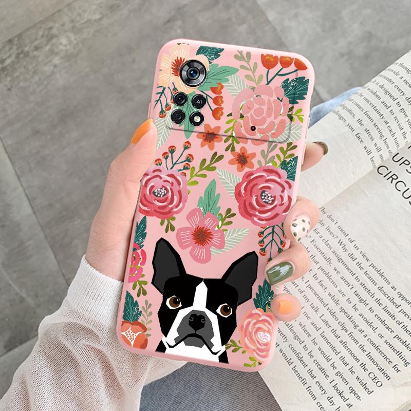 For Poco X4 Pro 5G M4Pro Cover Funda Vintage Flower Leave Protective Cover TPU Capa For Xiaomi Poco X4 Pocox4 X 4 M4 Pro Coque