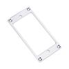 2Pcs Metal Humbucker Pickup Frame Mounting Rings Replacement Parts for Electric Guitars