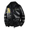 F Racing Suit New A Rafa Embroidery Premium PU Leather Jacket Locomotive Jacket Men's and Women's Autumn and Winter Embroidery American Tooling