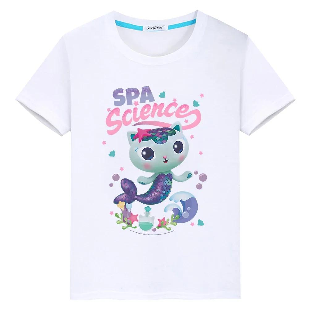 Принтованная летняя футболка Gabbys Dollhouse 130