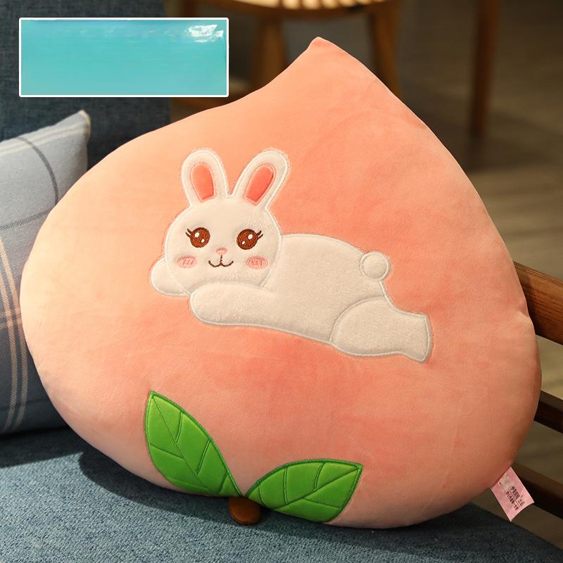 

Новая милая фруктовая персиково-яблочная подушка-плюшевая кукла, креативные детские игрушки T