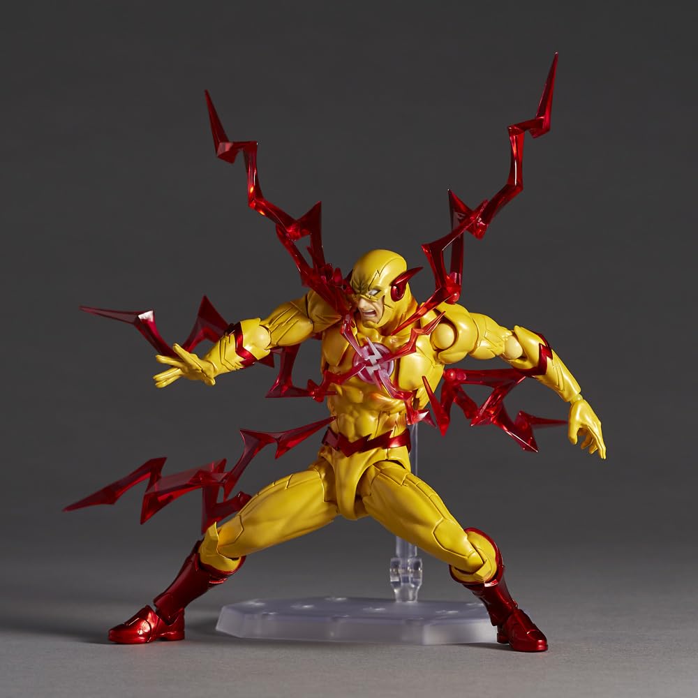 Kaiyodo Revoltech Amazing Yamaguchi DC Heroes Reverse Flash 2025 Action Figure