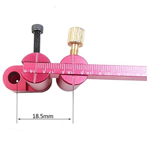 CarAngels Woodworking Compass, Arc Marking Gauge, Aluminum, Carpentry Measuring and Marking Tool