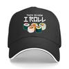 This Is How I Roll Sushi Japanese Food Sandwich Baseball Cap Unisex Women Sun Cap Outdoor Workouts Hat