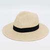 Foldable Colorful Summer Straw Hat Square Buckle Outdoor Beach Travel Breathable