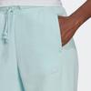 Adidas All Season Pants With Embroidered Logo And Drawstring Cuffs Women Bottoms Light-Blue HN4233