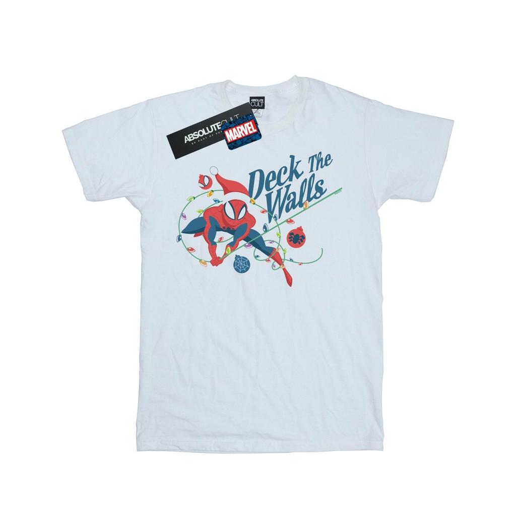 Marvel Boys Spider-Man Deck The Walls T-Shirt