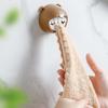 1/2Pcs Cartoon Bear Towel Storage Rack Self Adhesive Towel Hanger Strong Load-bearing Easy To Install Towel Clip Organizer