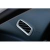 Silver -22 Dashboard Side Outlet Vent Covrs Trim Steel For Benz A-Class W177