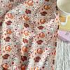 Korean Style 100% Cotton Digital Print Cartoon Fabric for Children's, Family, and Homewear DIY