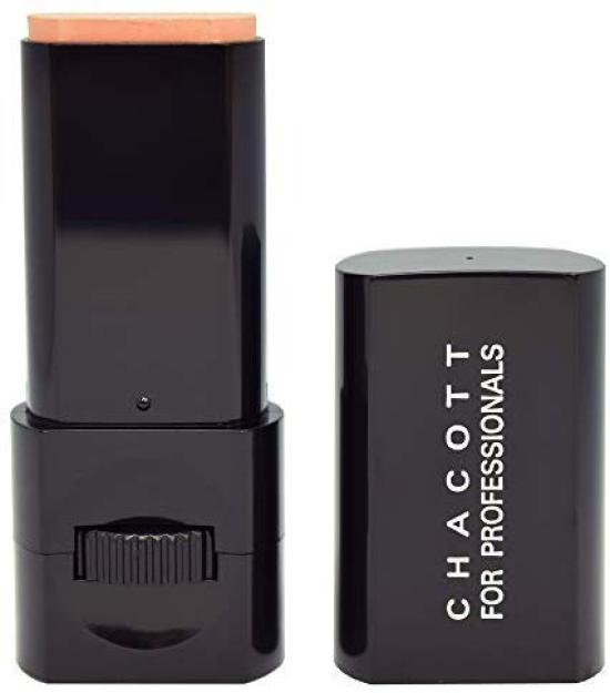 Chacott Stick Foundation White - Fair Skin, Snow-White Finish, Oil-Based Foundation, Stick Type, High-Definition Compatible, High Coverage,