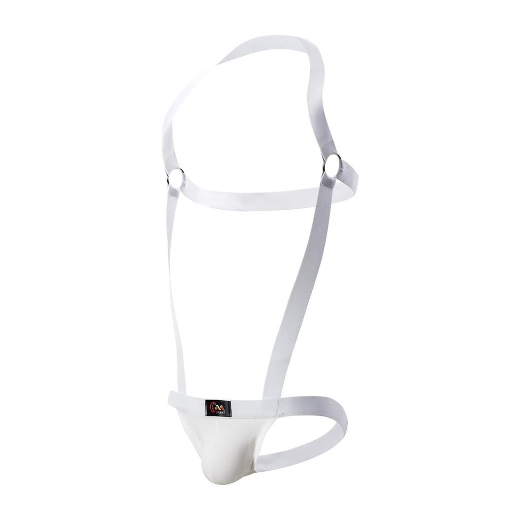 Men's Triangle Suspenders with Erotic Shoulder Straps - Trendy, Sexy Underwear