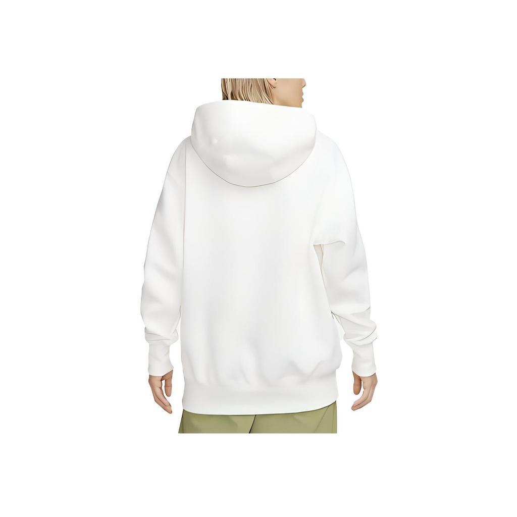 Nike Logo Printed Pullover Hoodie Women Hoodies White FD0855-133