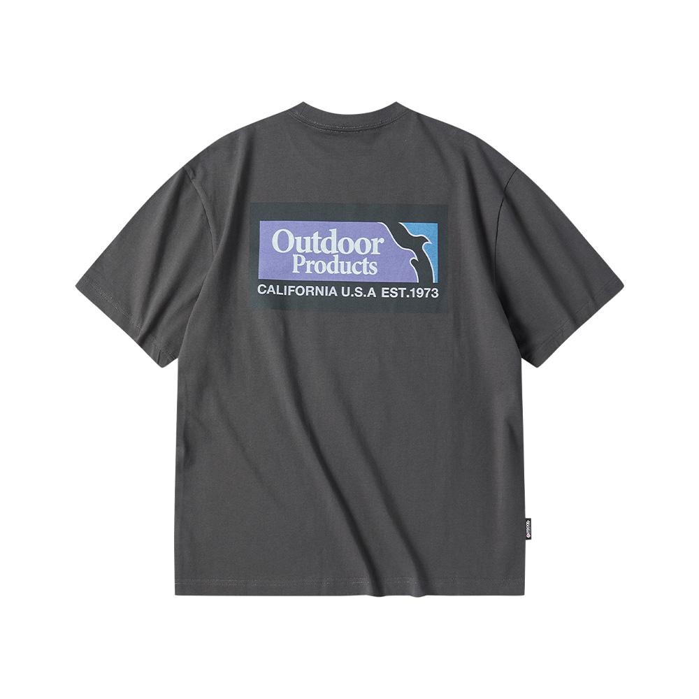 OUTDOOR PRODUCTS Archive Logo T-Shirt (Charcoal)