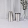 304 stainless steel American cup double-layer anti-scalding large-capacity random cup 13oz beer cup 17oz cold drink water cup