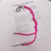 4Peices Multifunctional Keychain Pendant Fashionable Keyring Handmade Key Holder Rope Keychain Suitable for Backpack Bag