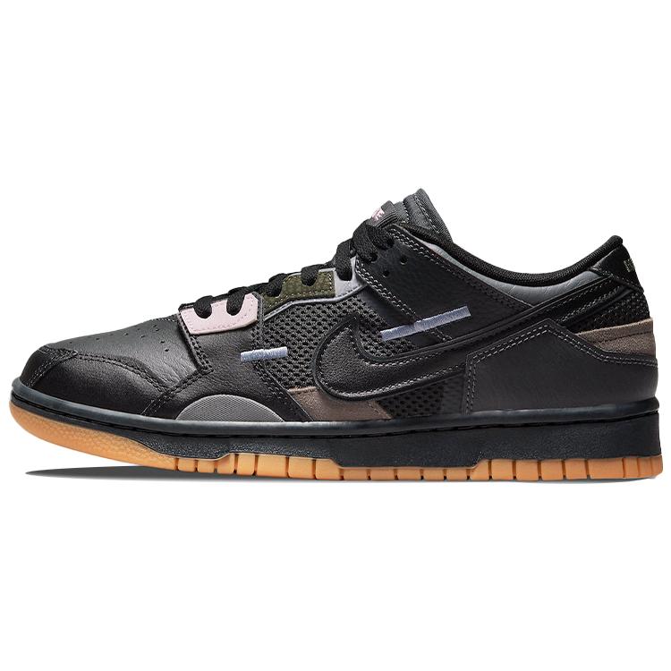 

новые Nike Dunk Low Scrap Черный/Резина 41