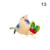 Women Party Animal Jewelry Accessories Quality Bird Brooch Multicolor Enamel Pin Women Girls Daily