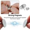 Lightproof Design Magnetic Curtain Buckle Metal Material Detachable Curtain Magnets  Room Curtain