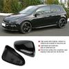 1Pair Black Door Mirror Cover Cap Mirror Casing Fits For VW GTI Golf MK6 Toura