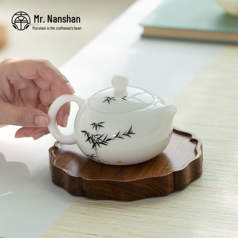 Nanshan Mr. Ceramic Anti-Scald Gongfu Teapot