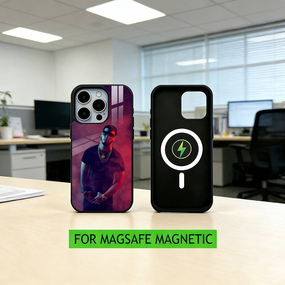 Real Hasta La M-Muerte Anuel Phone Case For iPhone17,16,15,14,13,12,11 Plus,Pro Magnetic For Magsafe Wireless Charging
