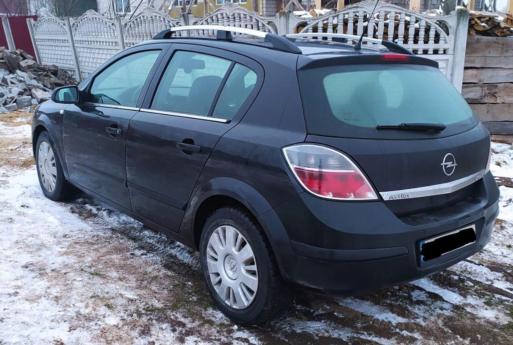 

Рейлінги алюмінієві (HB, хром) для Opel Astra H 2004-2013 рр.