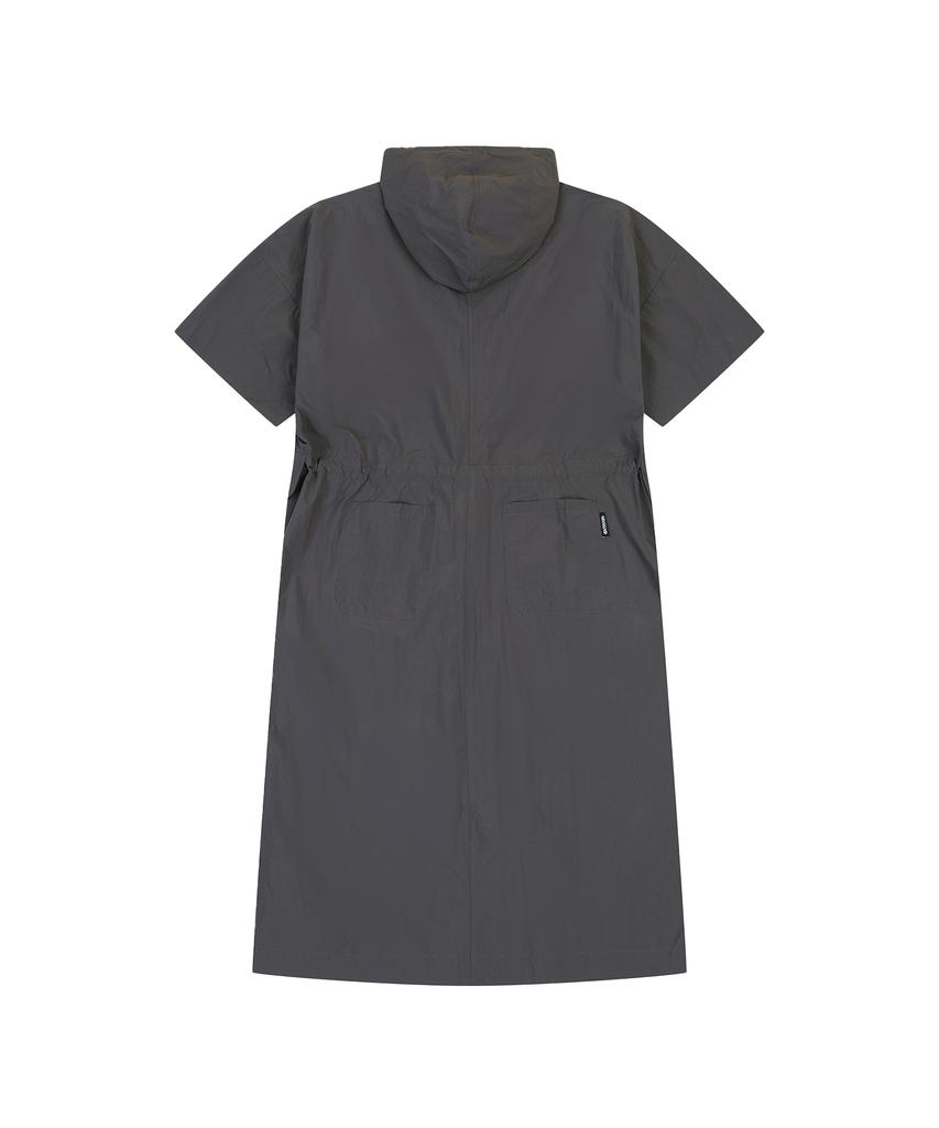 Outdoor Products W Nylon Hood Onepiece (Charcoal)