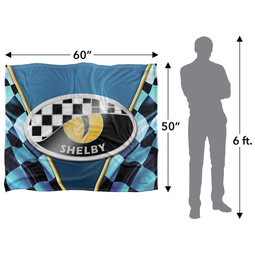 Carroll Shelby Silky Eye Supersoft Blanket