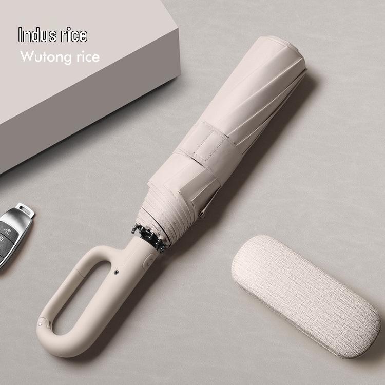 23" Double Rib Dual-Use Automatic Umbrella: Sun & Rain Protection for Two
