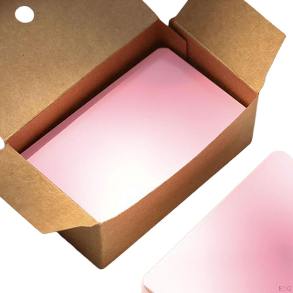 100 Count Blank Business Cards for DIY Projects And Celebrations