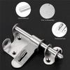 Sliding Door Latch Bolt Latch Thickened Stainless Steel Solid Durable With Hole12cm (1pcs)