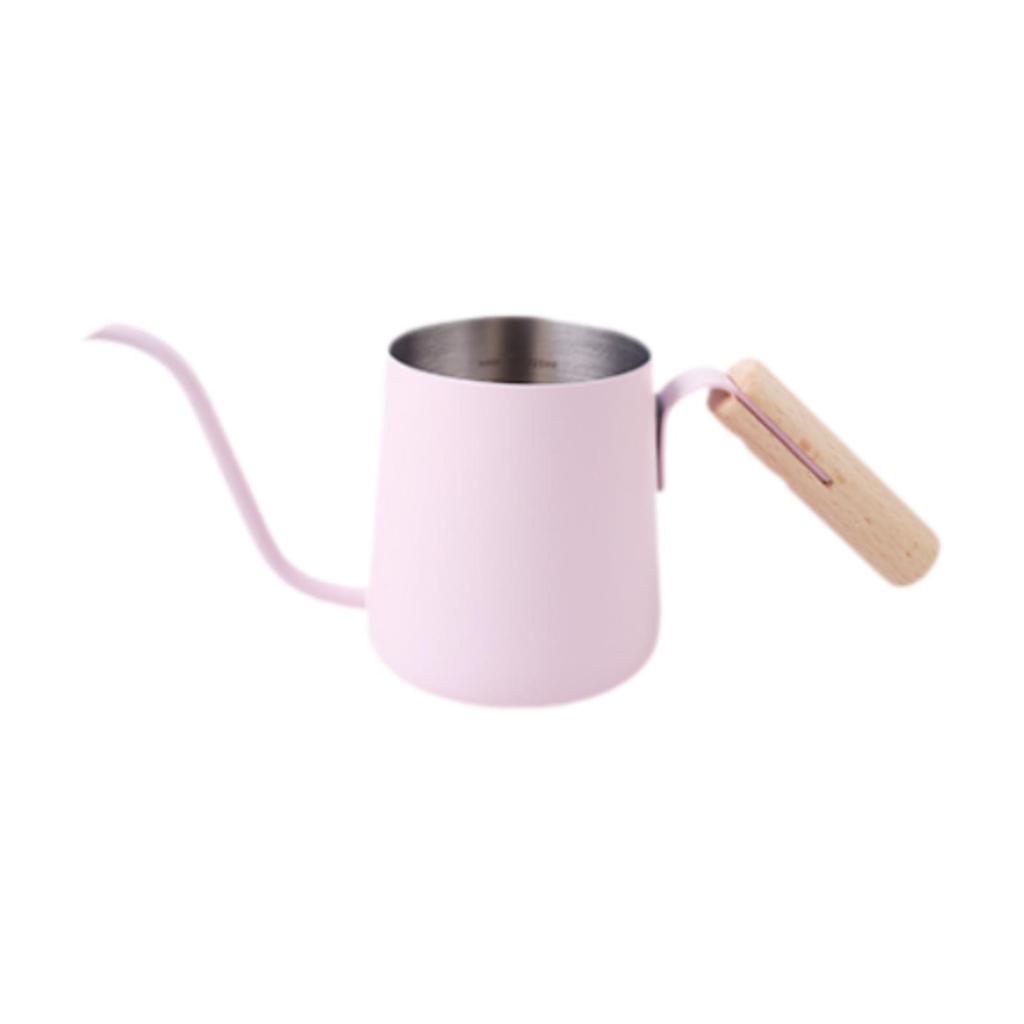 Cafetière Goulot d'oie Durable en Acier Inoxydable Poignée Thermoisolée Dripper pour Pour-over pour la Maison et le Bureau