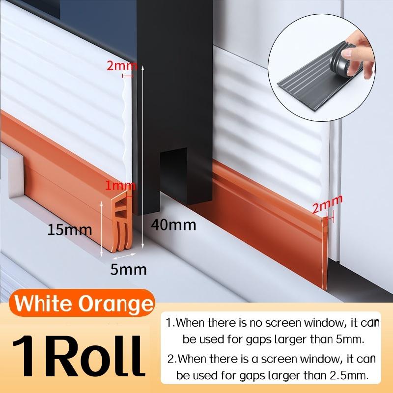 

4/2M Sliding Window Sealing Strip Winter Windproof Soundproof Window Sealing Strip Door Sealing Gap Insect Proof Filling Strip 2m